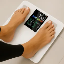 Balance intelligente avec application FEEL FIT / Blanc