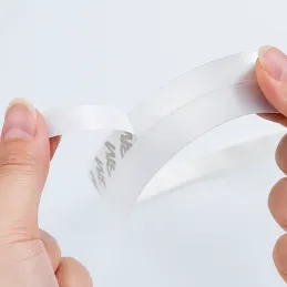 Lot de 2 joints d’étanchéité en silicone transparents pour bas de porte, 1800 mm