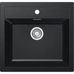 Ensemble T102 évier en tectonite Franke SID 610 + mitigeur FP 9000 / Noir