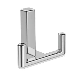 Portemanteau ZENO DUO / Chrome brillant