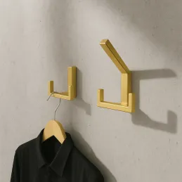 Porte-manteau ZENO DUO / Or mat