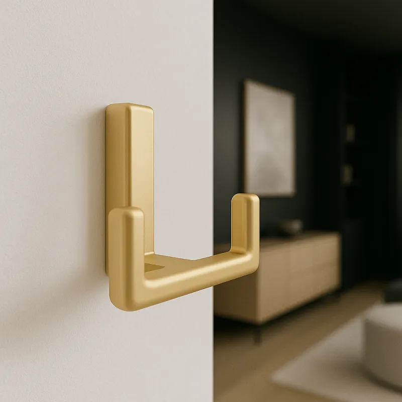 Porte-manteau ZENO DUO / Or mat