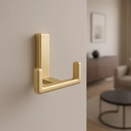 Porte-manteau ZENO DUO / Or mat