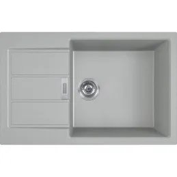 Ensemble T116 évier en tectonite Franke S2D 611-78 XL + robinet FS 3230 / Gris