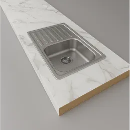 Plan de travail EGGER Marbre Cristallin / F800