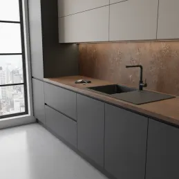 Plan de travail EGGER Ferro bronze / F302/ST87