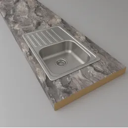 Plan de travail EGGER Marbre Cipollino gris / F093/ST15