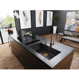 Hotte aspirante avec table de cuisson à induction FMY 8391 HI / Noir