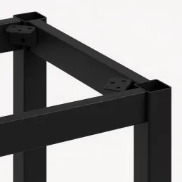 Structure de table DAVA / Noir mat