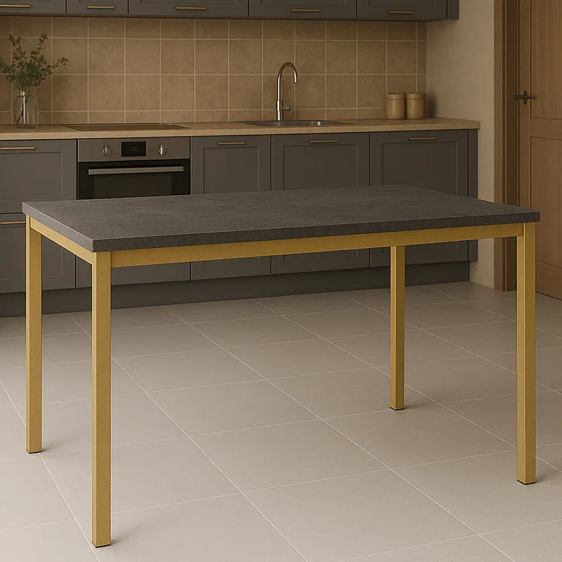 Structure de table DAVA / Or mat mat