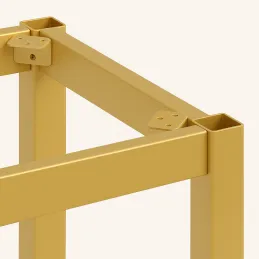 Structure de table DAVA / Or mat mat