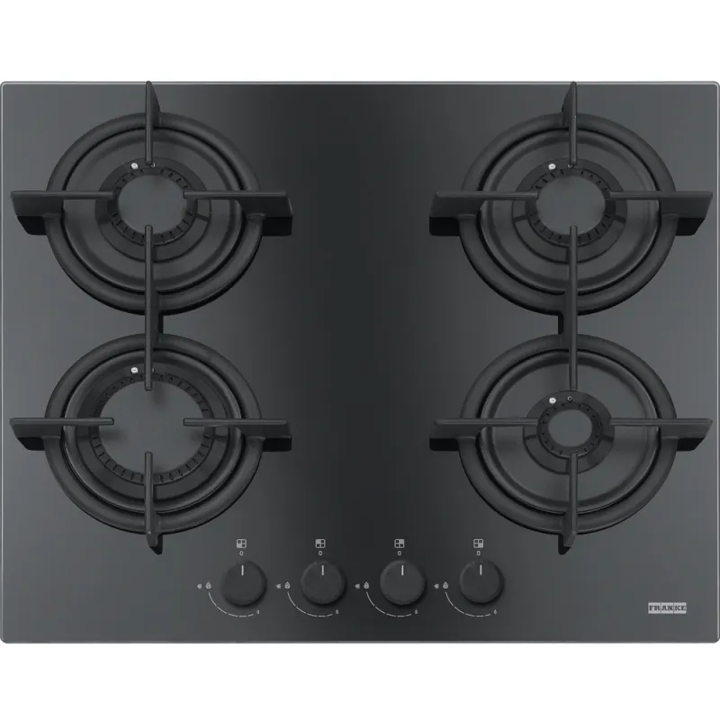 Table de cuisson à gaz FHCR 604 4G HE BK C