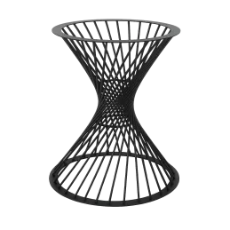 Structure de table METRIX / Noir mat