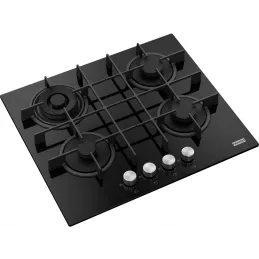 Plaque de cuisson à gaz FHMA 604 3G DC BK C