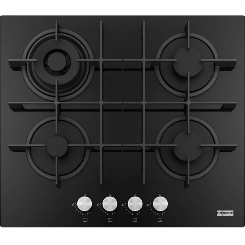 Plaque de cuisson à gaz FHMA 604 3G DC BK C