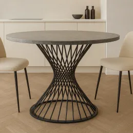 Structure de table METRIX / Noir mat