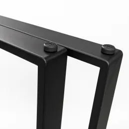 Pieds de table PRIMA / Noir mat