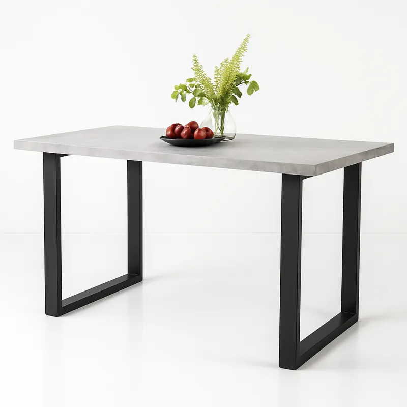 Pieds de table PRIMA / Noir mat