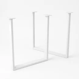 Pieds de table PRIMA / Blanc mat