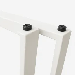 Pieds de table PRIMA / Blanc mat