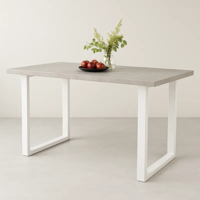 Pieds de table PRIMA / Blanc mat