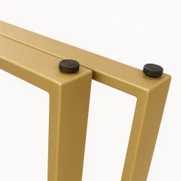 Pieds de table PRIMA / Or mat