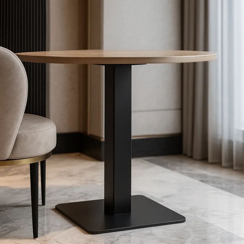 Piètement de table PLEX / Noir mat