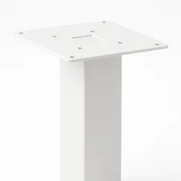 Pied de table PLEX / Blanc mat