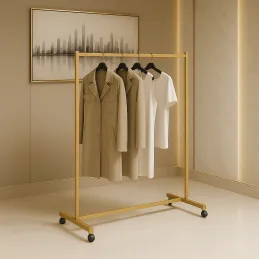 Portant à vêtements STAND / Doré