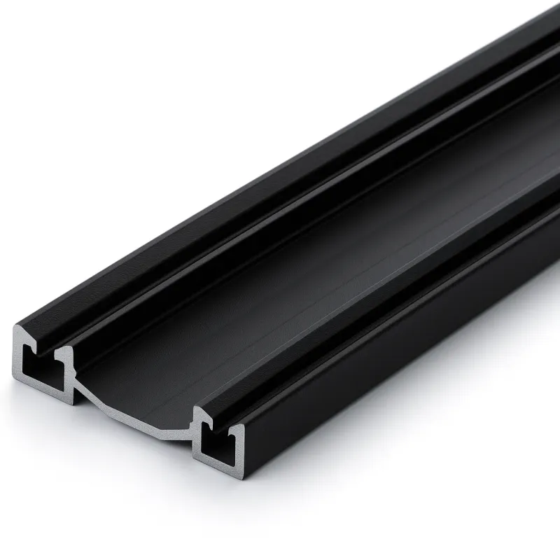 Rail double inférieur MAXX / Noir mat