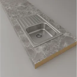 Plan de travail EGGER Marbre Siena Gris / F095 ST87