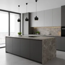 Plan de travail EGGER Marbre Siena Gris / F095 ST87