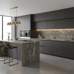 Plan de travail EGGER Granit Magma gris / F011 ST9