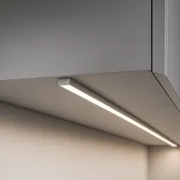 Rail en aluminium MAXX pour éclairage LED avec cache transparent / Aluminium