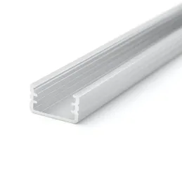 Rail en aluminium MAXX pour éclairage LED avec cache transparent / Aluminium
