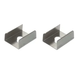 Fixation de profil MAXX / Inox – paire de 2 pièces