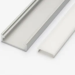 Profilé en aluminium ANIMA LL-01 pour éclairage LED avec cache