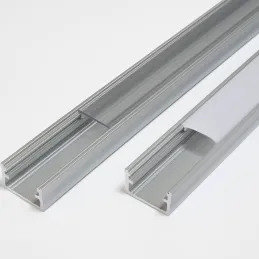 Profilé en aluminium ANIMA LL-01 pour éclairage LED avec cache