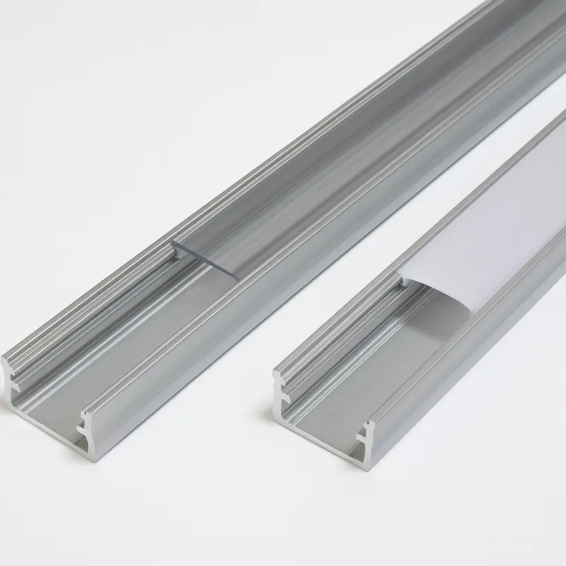Profilé en aluminium ANIMA LL-01 pour éclairage LED avec cache