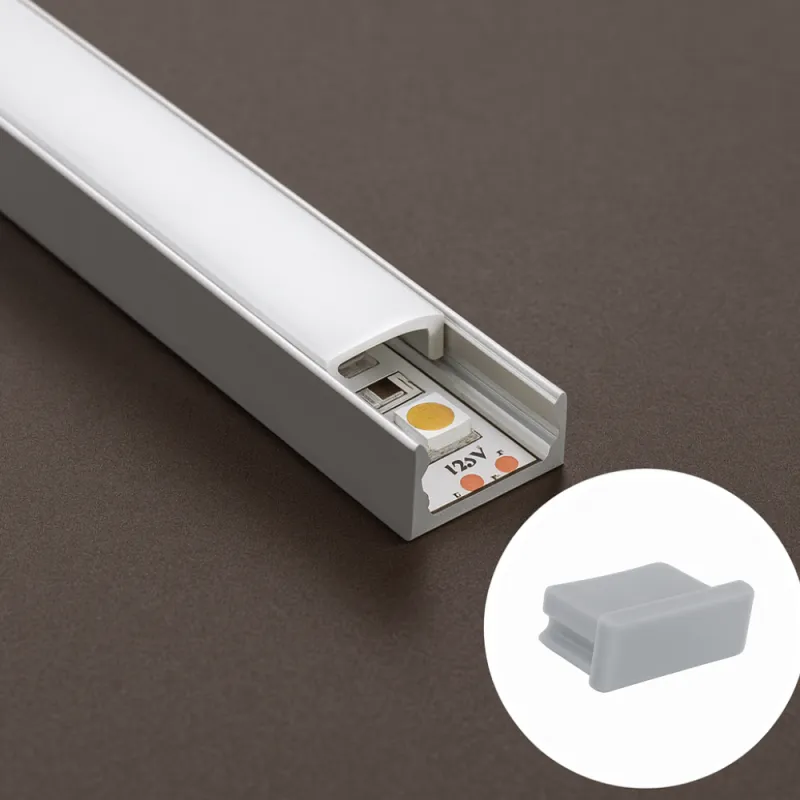 Embout pour profilé LED ANIMA LL-01/02 – sans trou