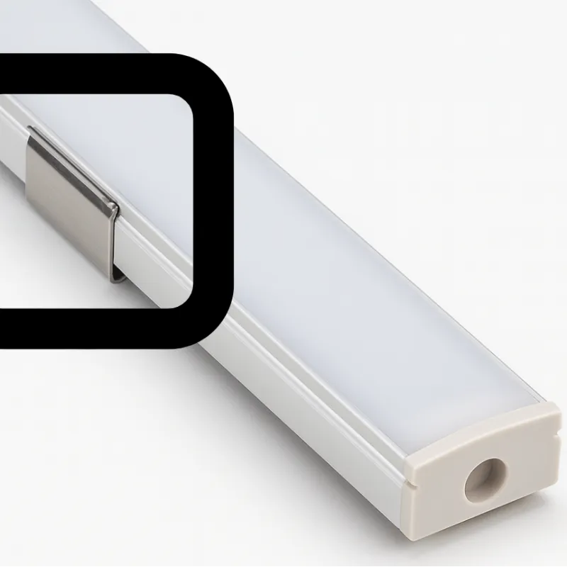 Fixation du profilé ANIMA LL-01 / Inox