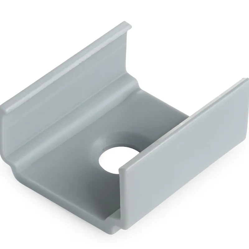 Fixation en plastique pour profilé ANIMA LL-01/02 / Gris