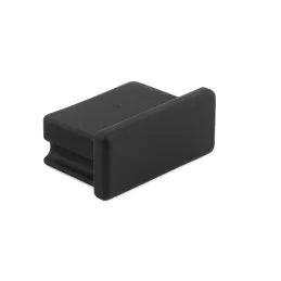 Embout pour profilé LED ANIMA LL-01/02 – sans trou / Noir