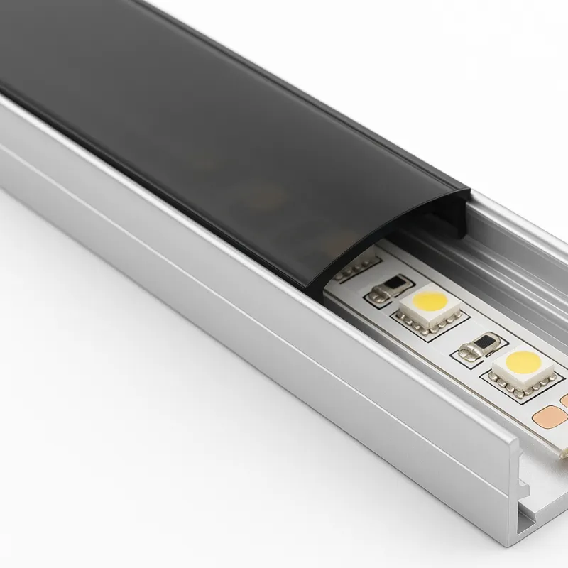 Cache pour profilé LED ANIMA / Noir