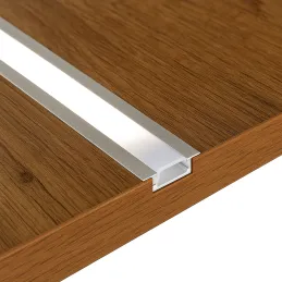 Profilé en aluminium ANIMA LL-03 pour éclairage LED avec cache / Aluminium