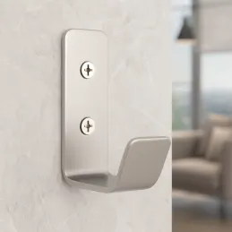 Patère MAXO Mini / Acier inoxydable brossé