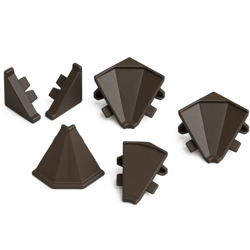 Set d’embouts pour profilé d’étanchéité KRONOSPAN / Marron foncé