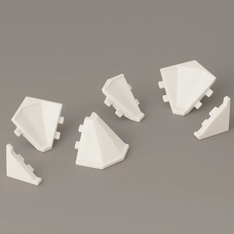 Set d’embouts pour baguette d’étanchéité KRONOSPAN / Blanc