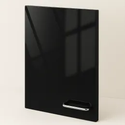 Portes de meuble SENOSAN ultra-brillantes / Noir métallisé SCR 8427