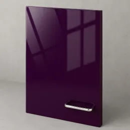 Portes de meuble SENOSAN haute brillance / Gris clair 85384 SCR